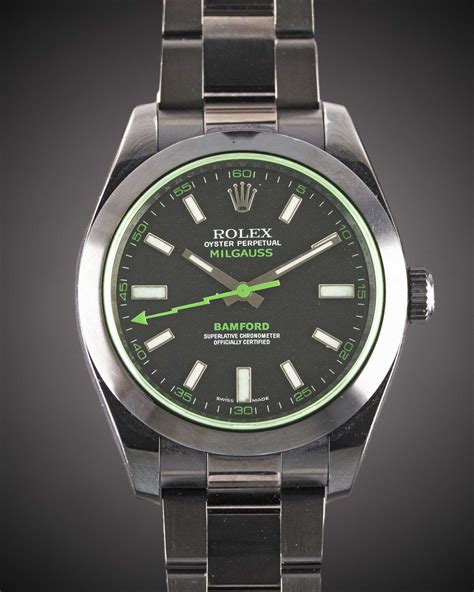 rolex bamford milgauss.